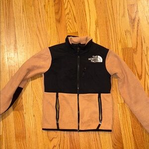 The North Face Kids Fleece Jacket - Black and Tan